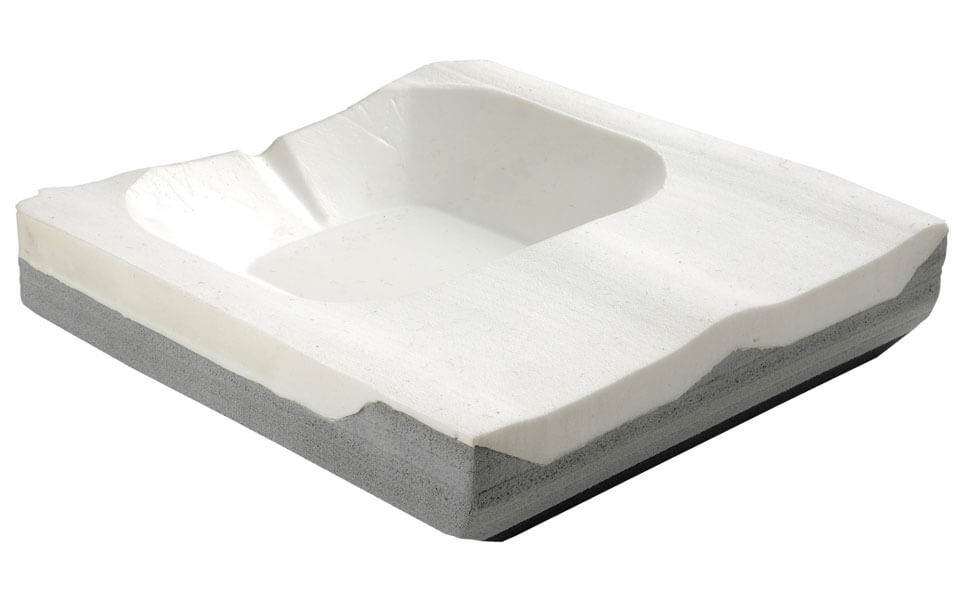 Soft contoured foam base
